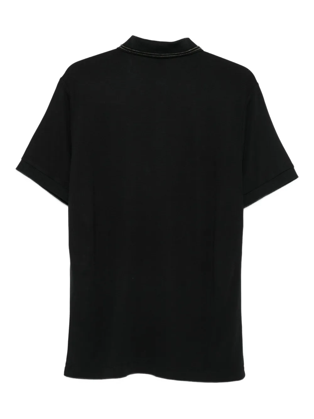 Ea7 Emporio Armani logo-print polo shirt - Zwart