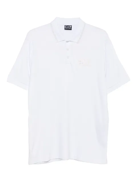 Ea7 Emporio Armani logo short-sleeve polo shirt