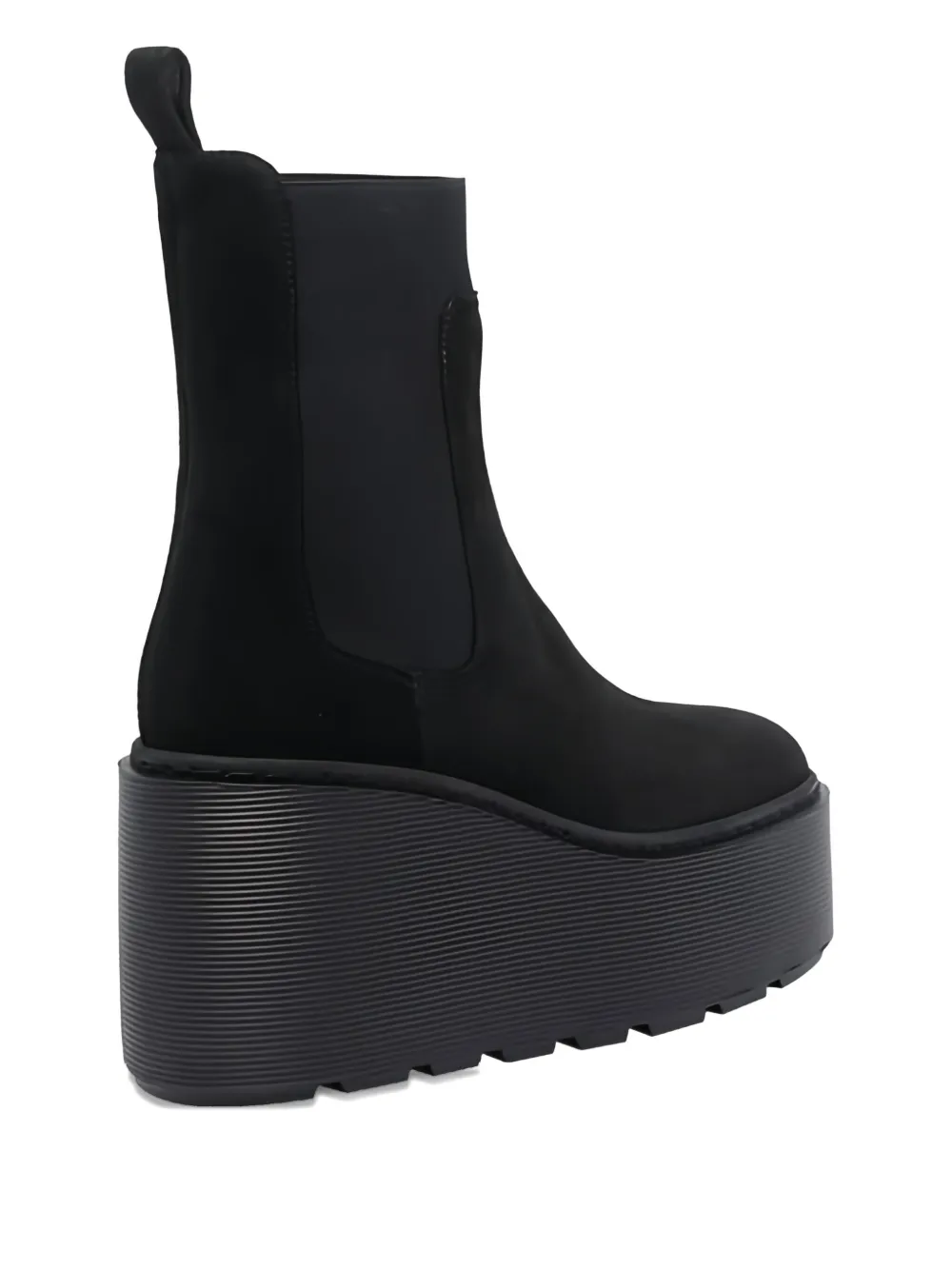 Vic Matie Round-toe Ankle Boots In Black