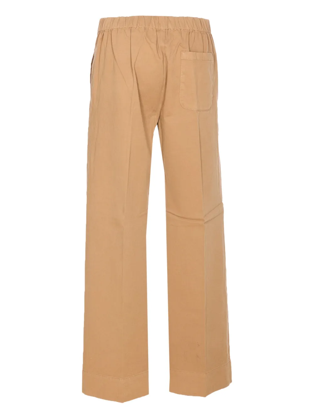 TRUE AVENUE Pensil elastic-waist trousers - Beige