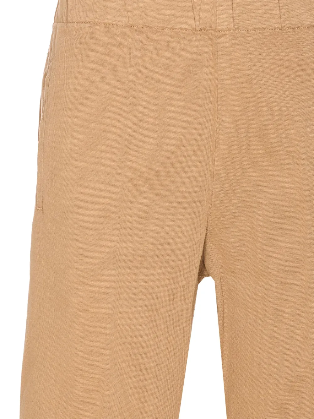 TRUE AVENUE Pensil broek met elastische taille Beige