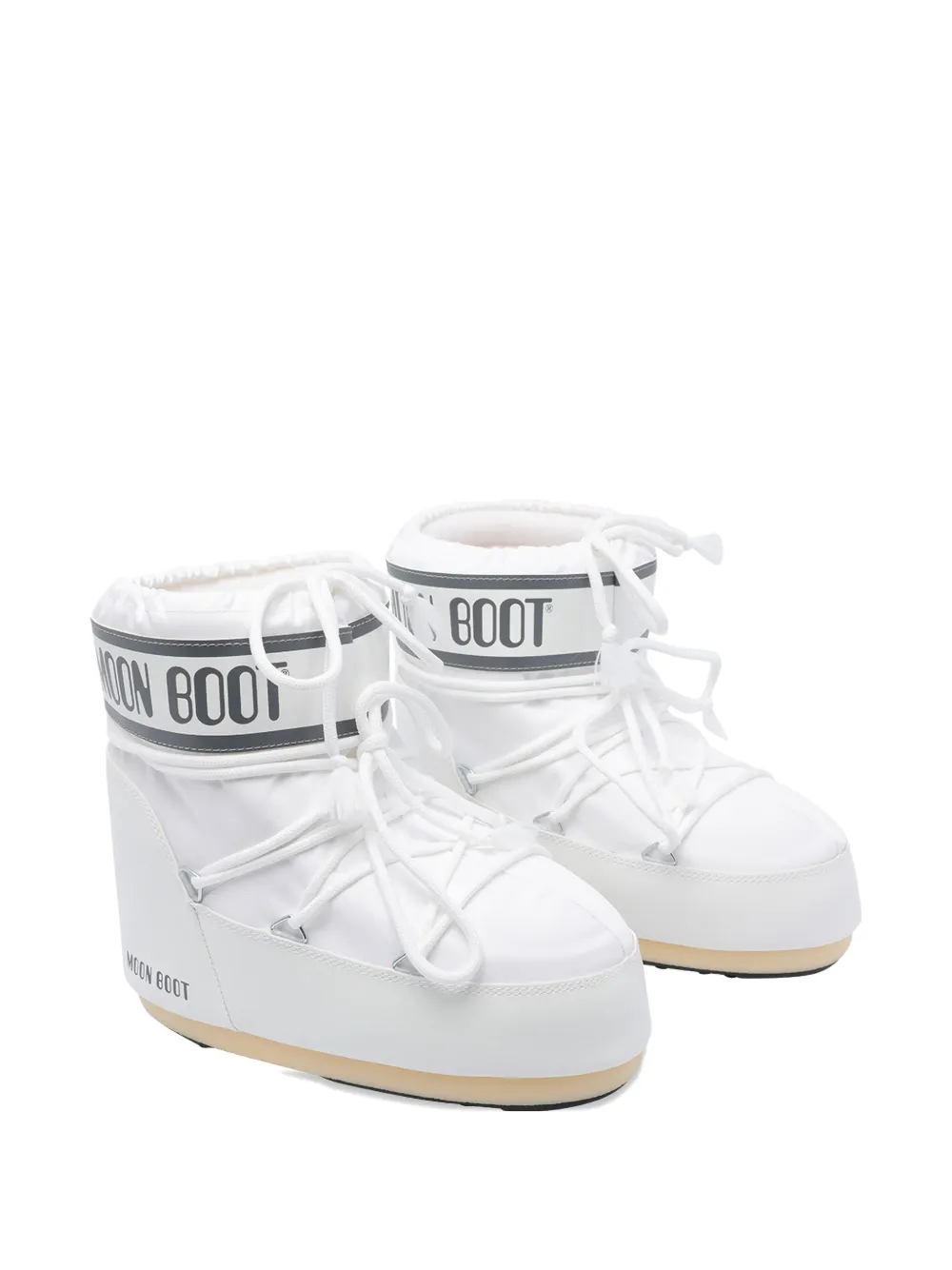 Moon Boot Icon lace-up boots White