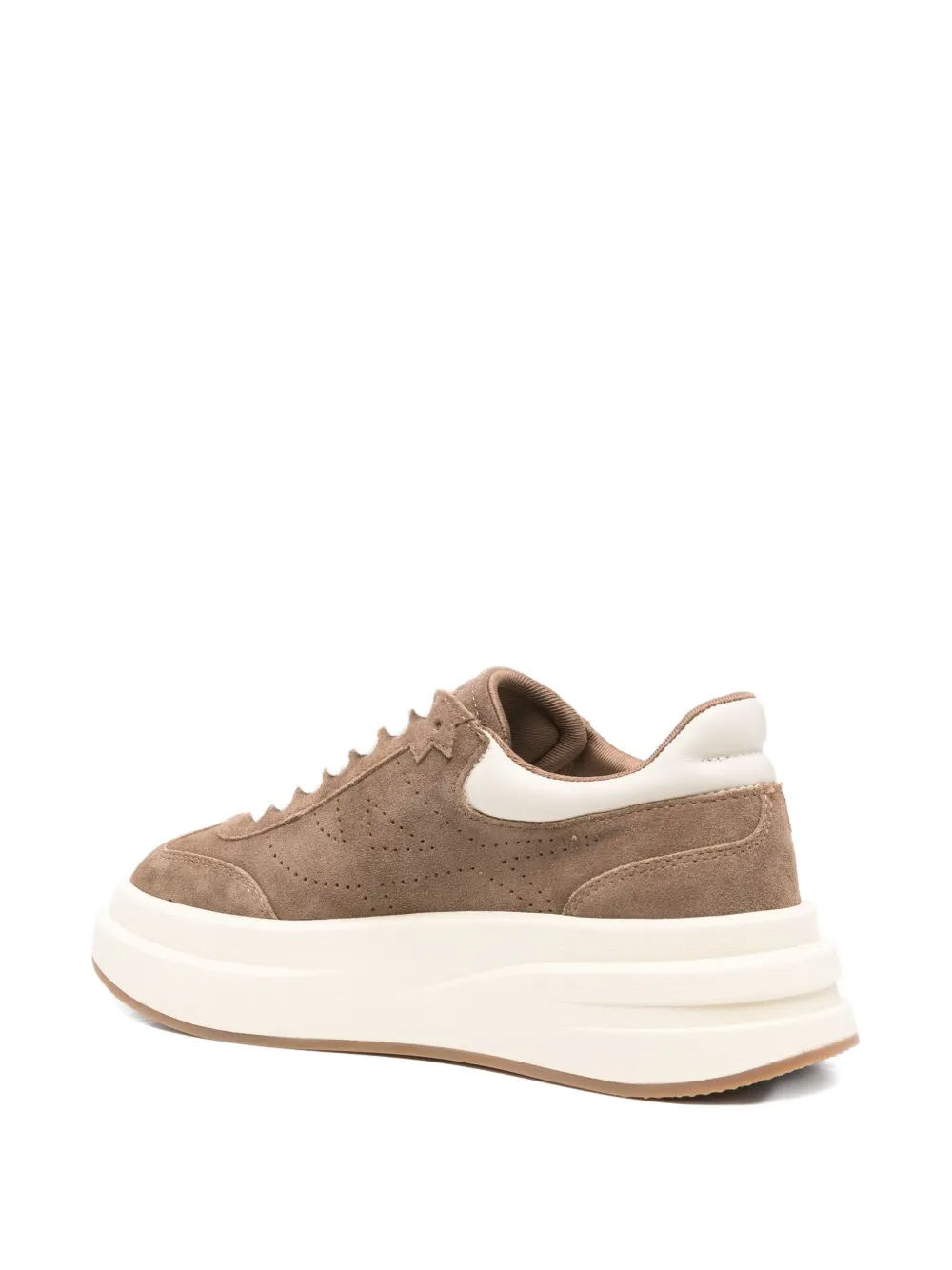 Ash Idol platform suede sneakers Brown