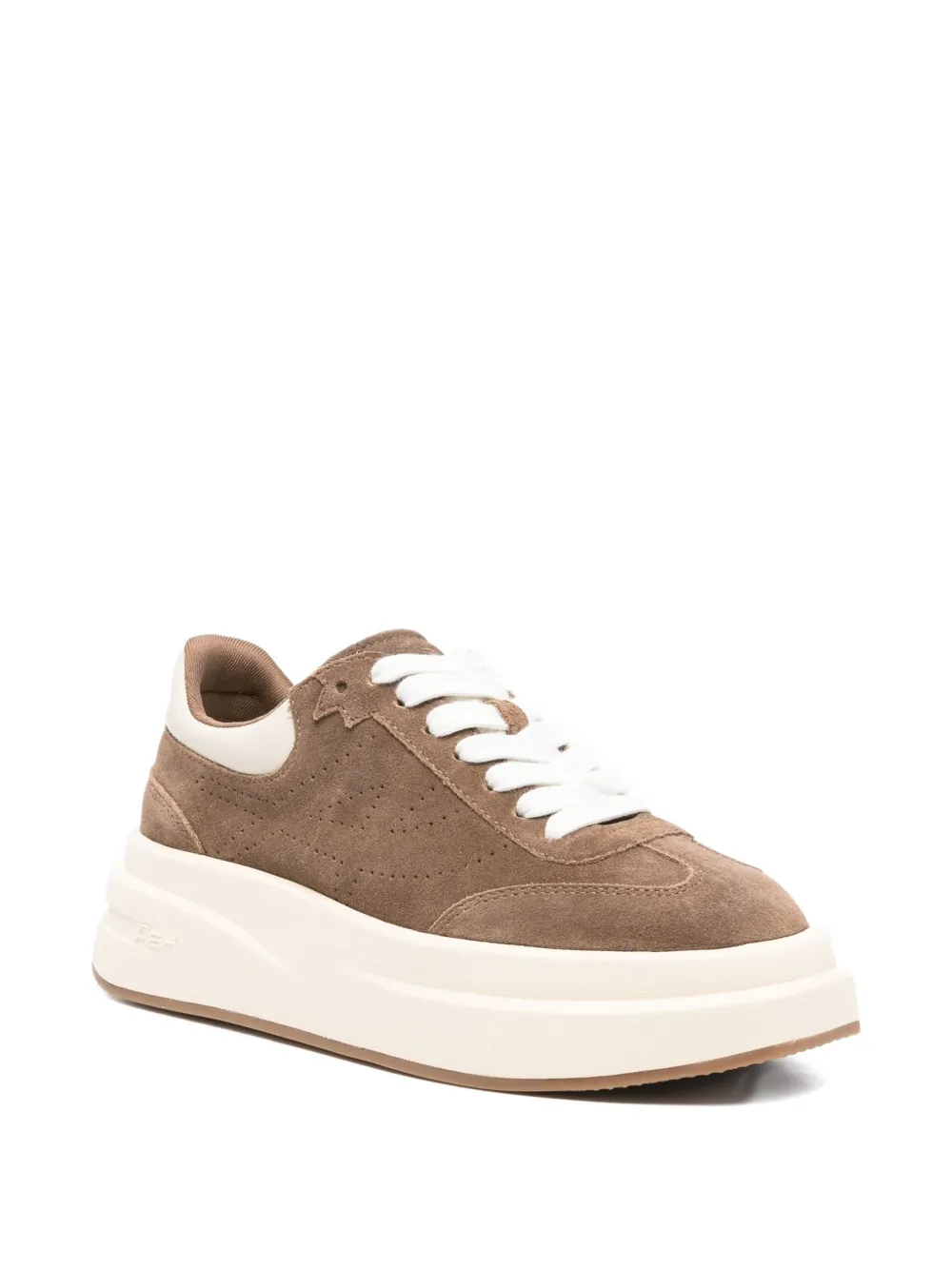 Ash Idol platform suede sneakers Brown