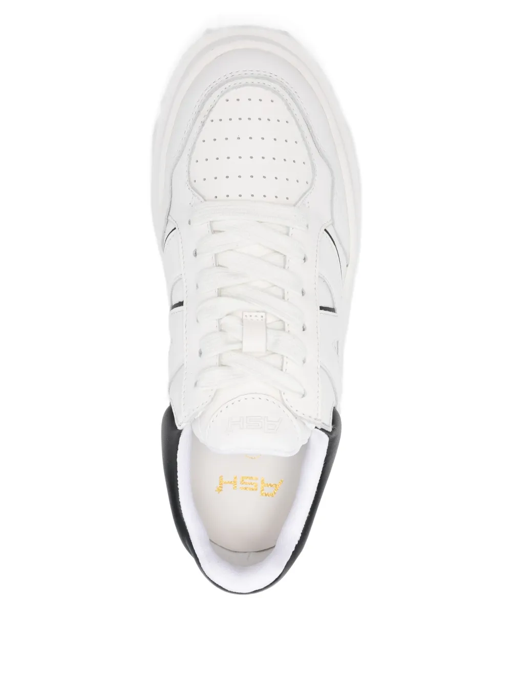Ash Icone logo-detail platform sneakers White