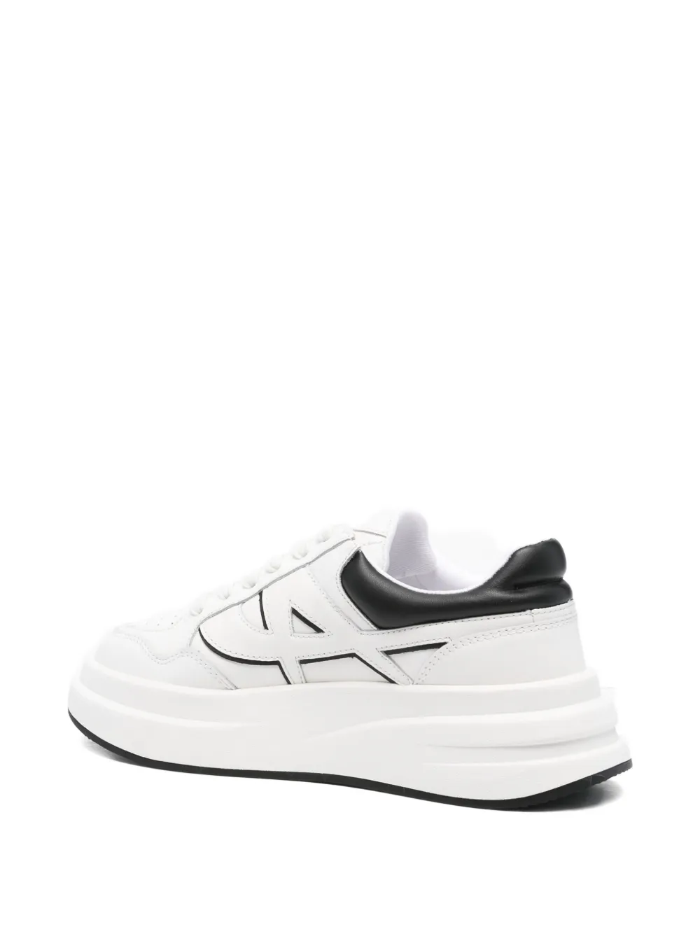 Ash Icone logo-detail platform sneakers White