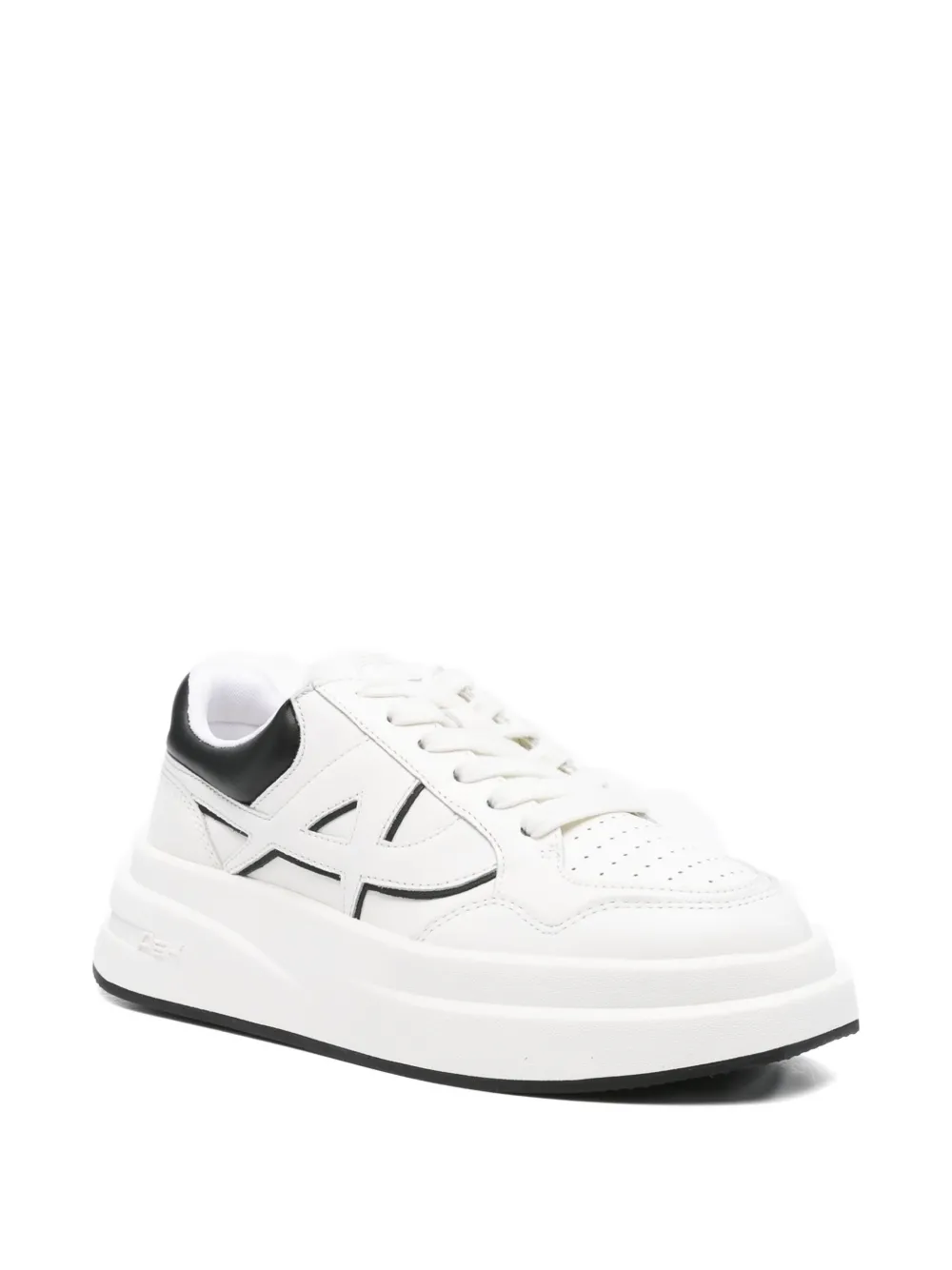 Ash Icone logo-detail platform sneakers White