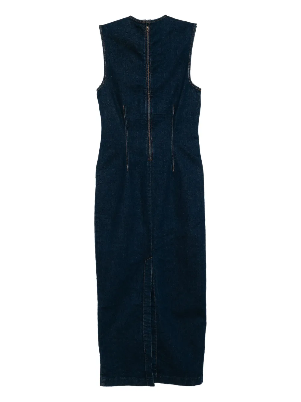 Reformation Kendi denim jurk - Blauw