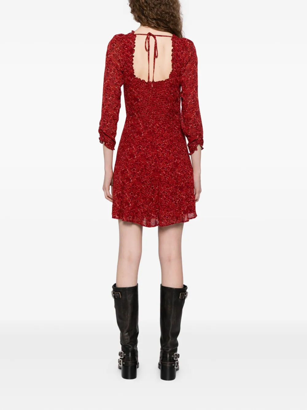 Reformation Remi Dress In Red