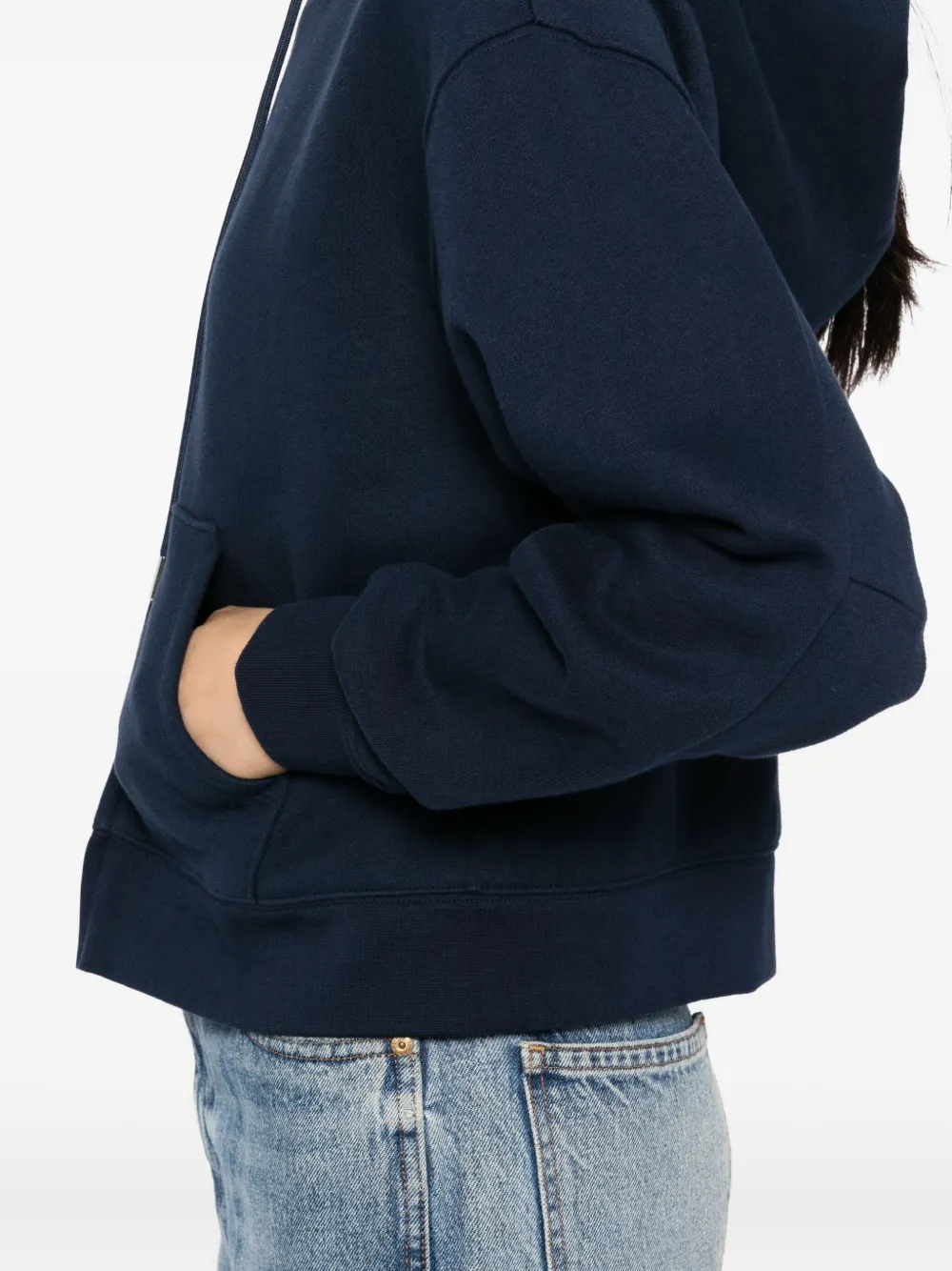 Reformation Austin hoodie Blauw