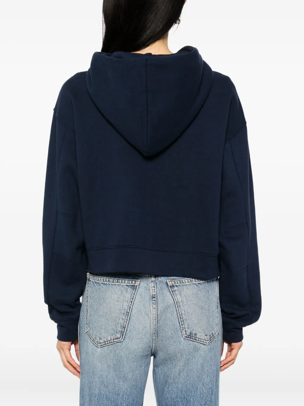 Reformation Austin hoodie Blauw
