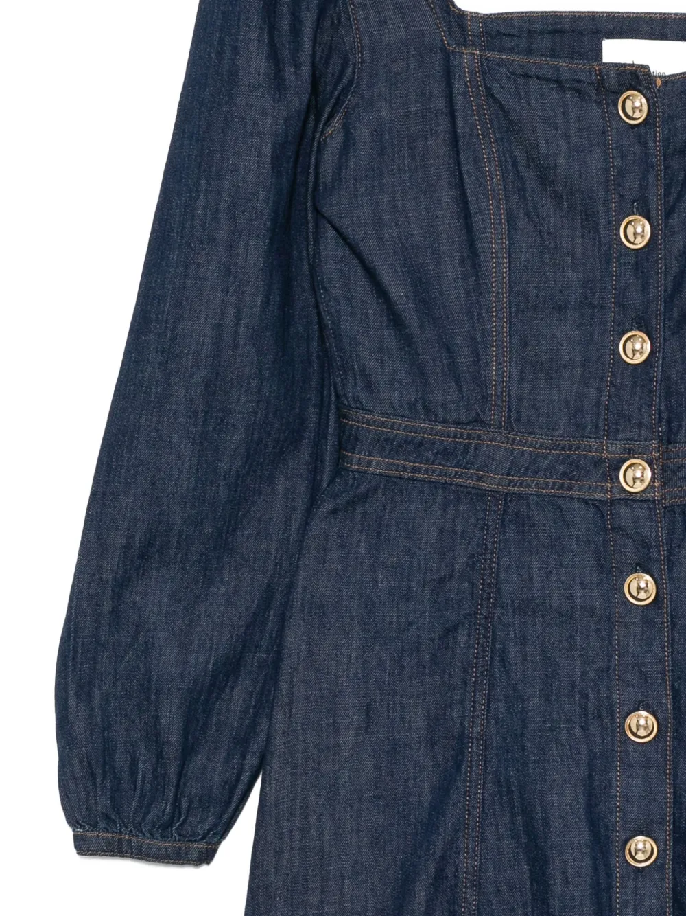 Reformation Celeste jurk Blauw