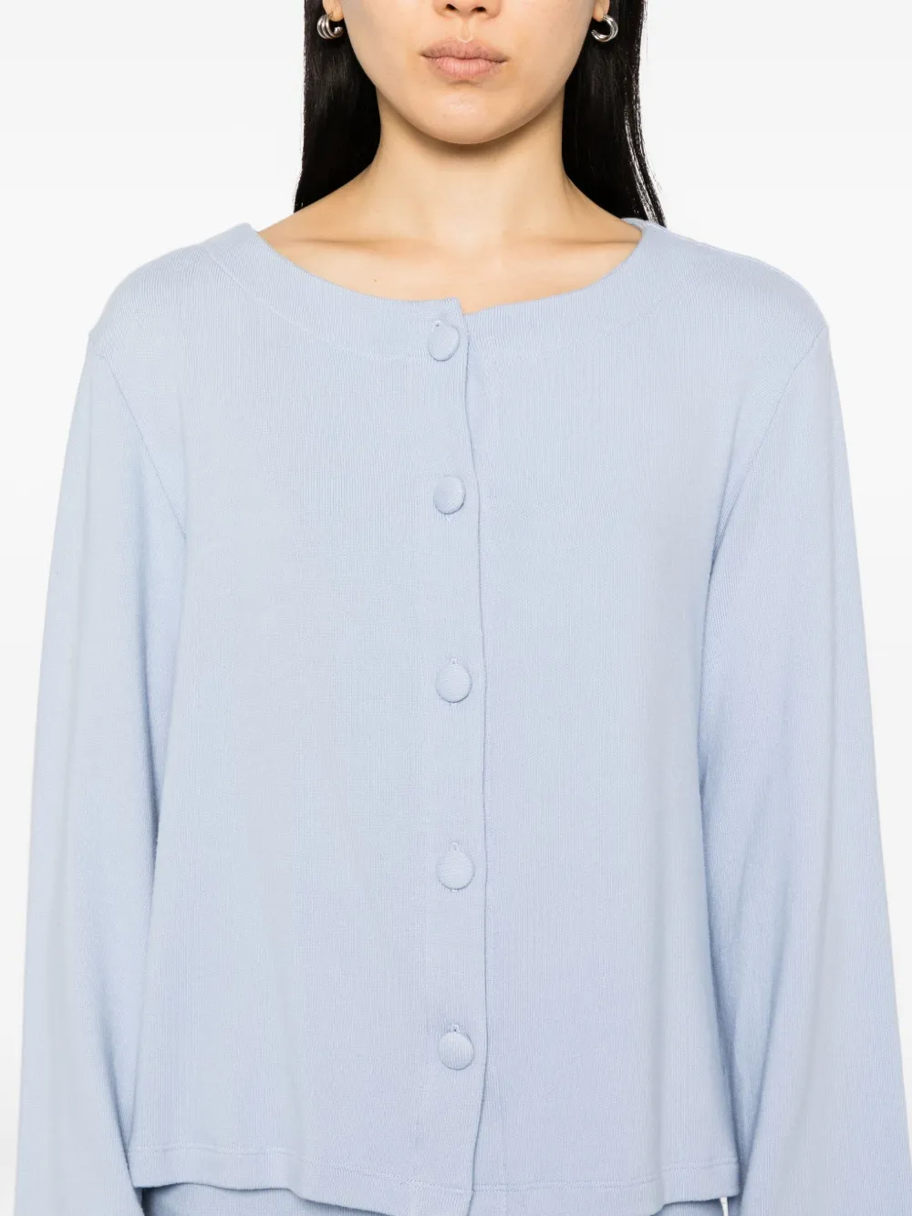 Reformation Hunter Cardigan Set In Blue