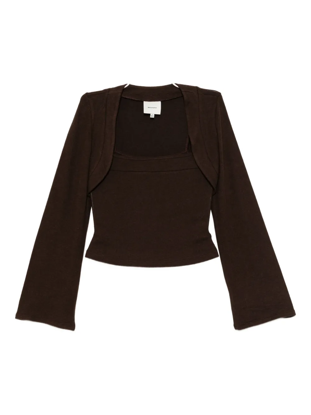 Reformation Chloe Set In Brown