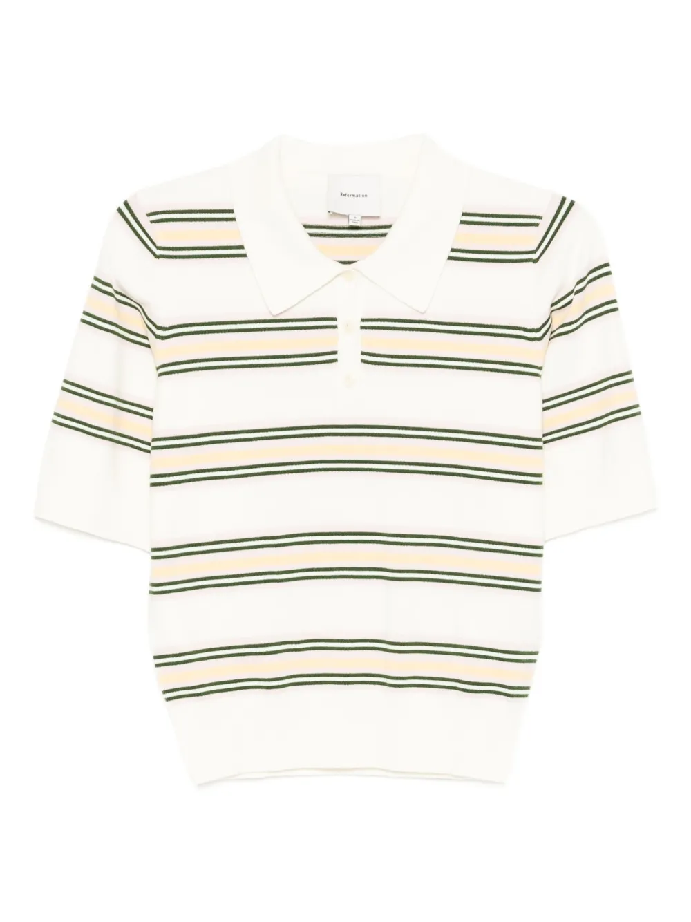 Reformation playera tipo polo Campbell | neutro | Image 1