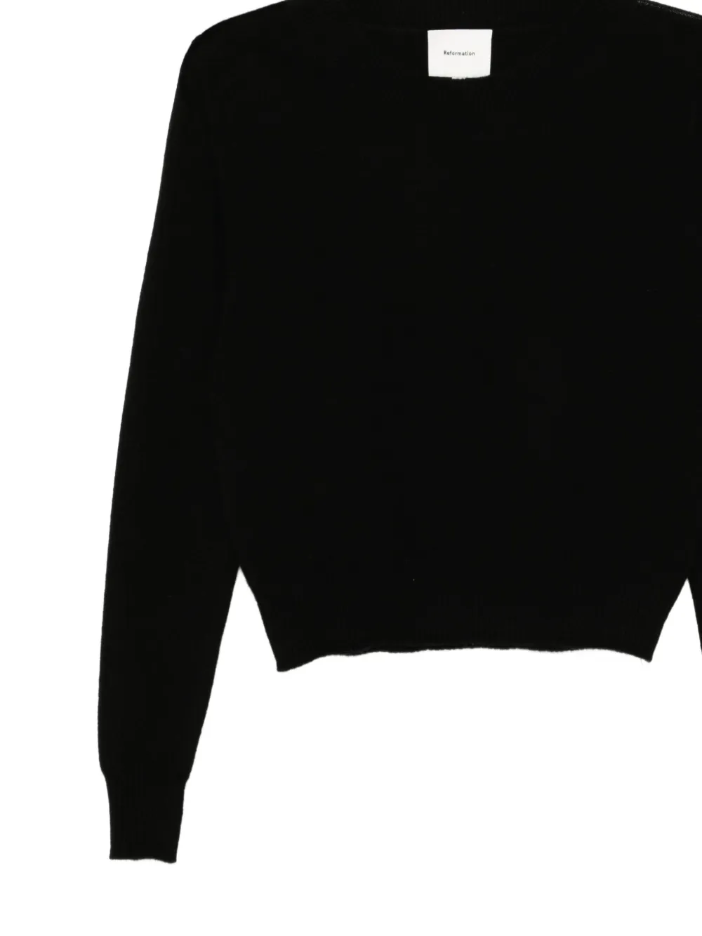 Reformation Dana top Zwart