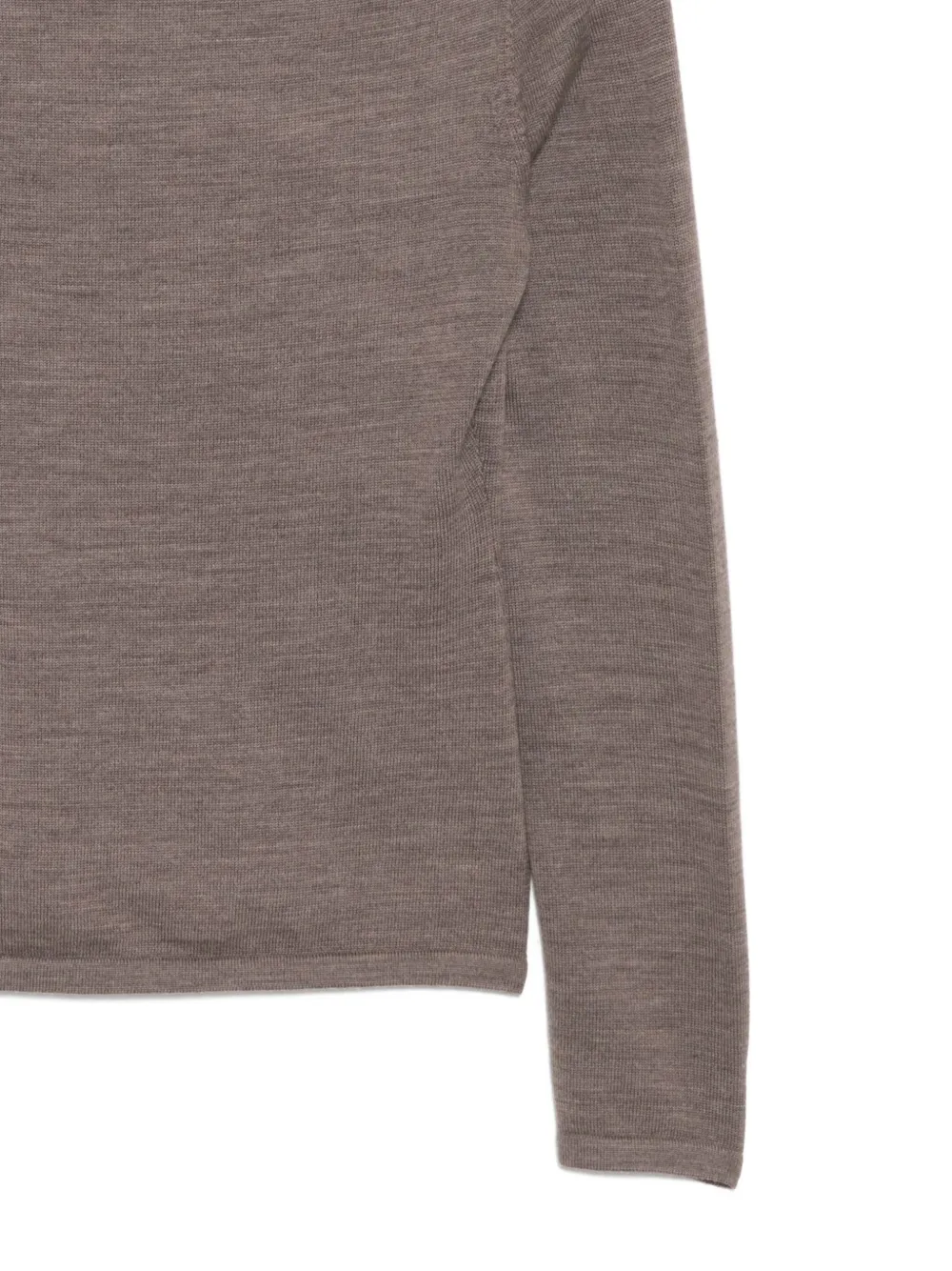 Reformation Benji Merino Top In Brown