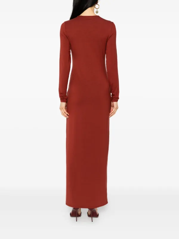 Reformation Tommie Dress | Red | FARFETCH OM