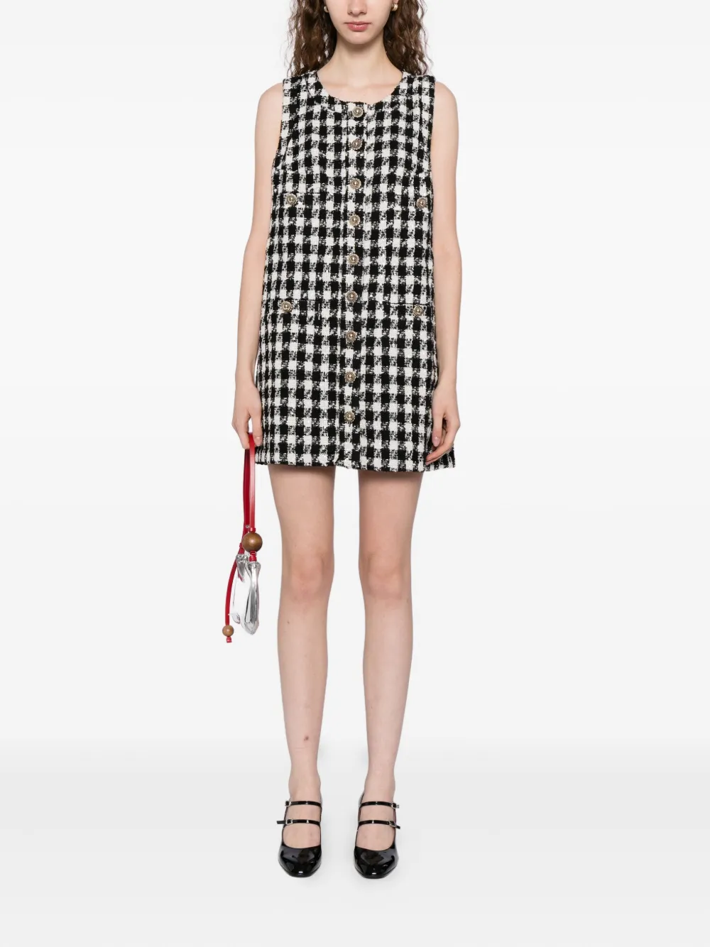 Reformation Tropez jurk - Zwart