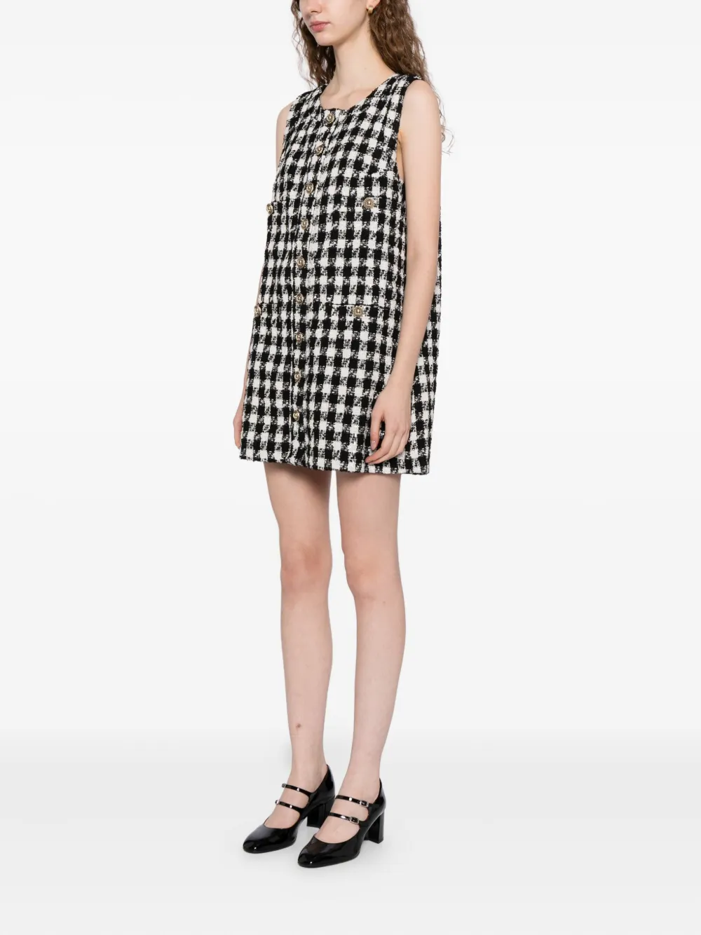 Reformation Tropez jurk Zwart