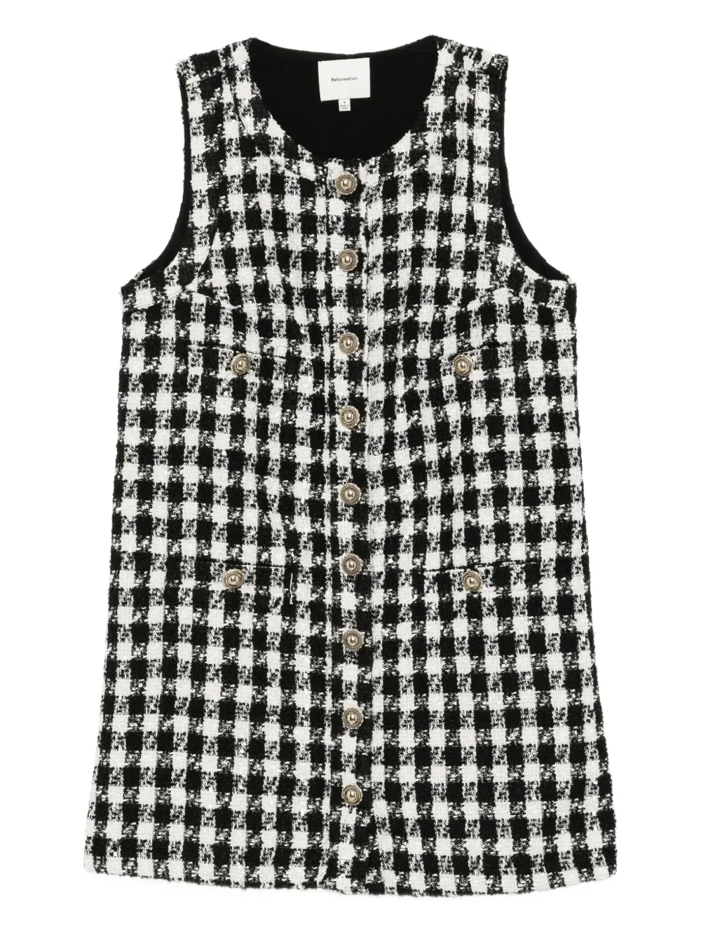 Reformation Abito Tropez - Nero