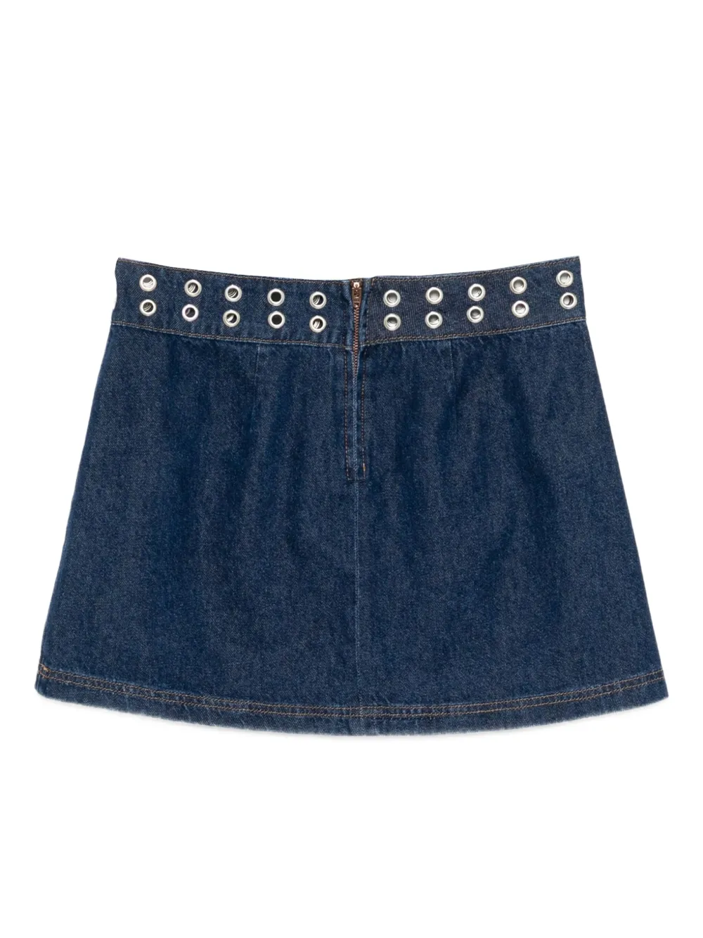 Reformation Jaylene denim rok - Blauw