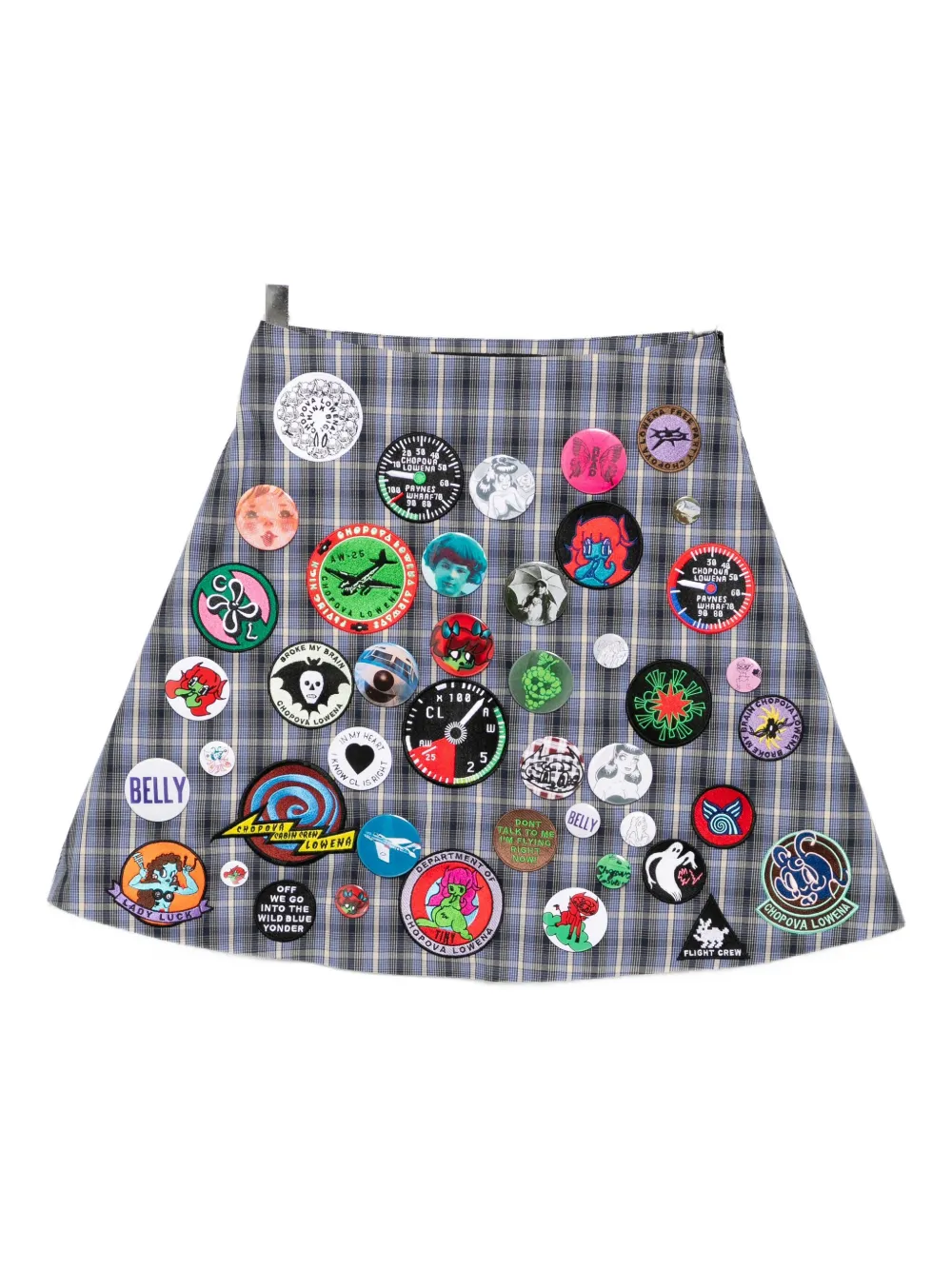 Chopova Lowena Wicko Skirt In Pattern