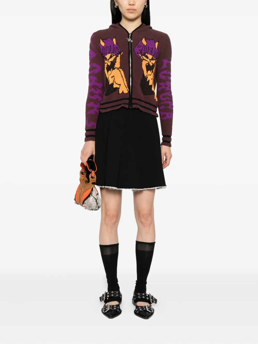 Chopova Lowena Tammie Jo Cardigan In Multi