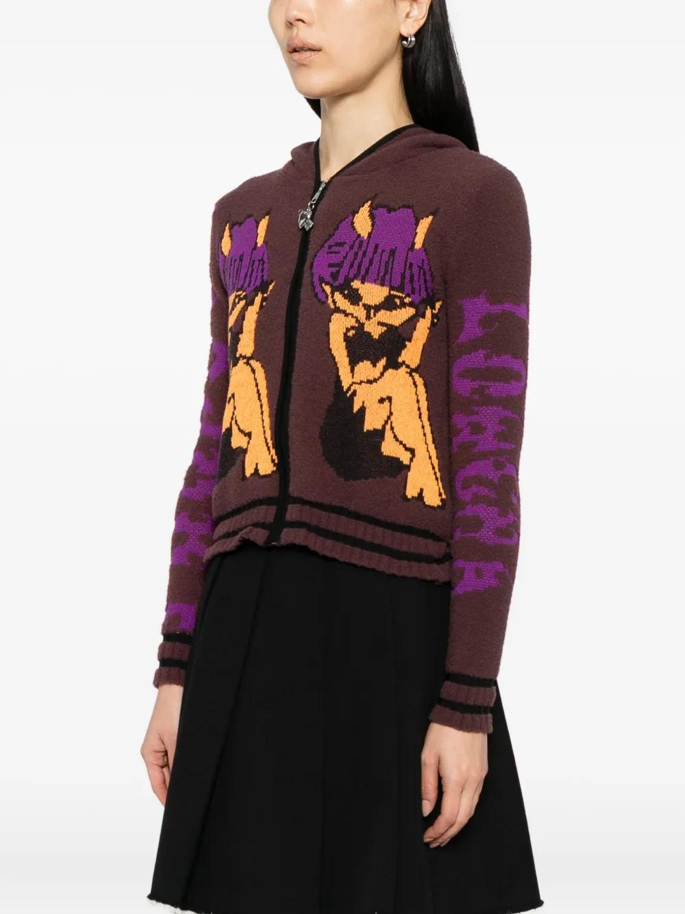 Chopova Lowena Tammie Jo Cardigan In Multi
