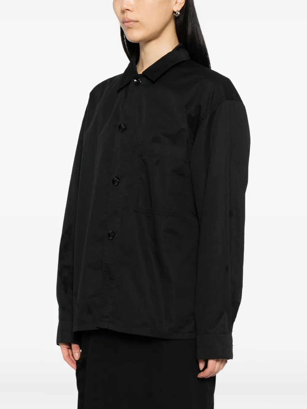 LEMAIRE Blouse met lange mouwen Zwart