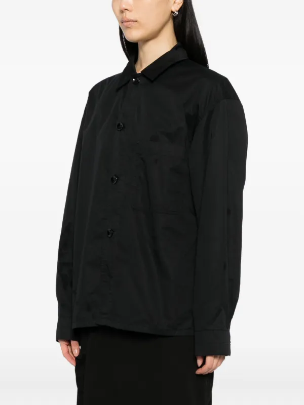 LEMAIRE ロングスリーブ LEMAIRE ロングスリーブ シャツ | ブラック | FARFETCH JP