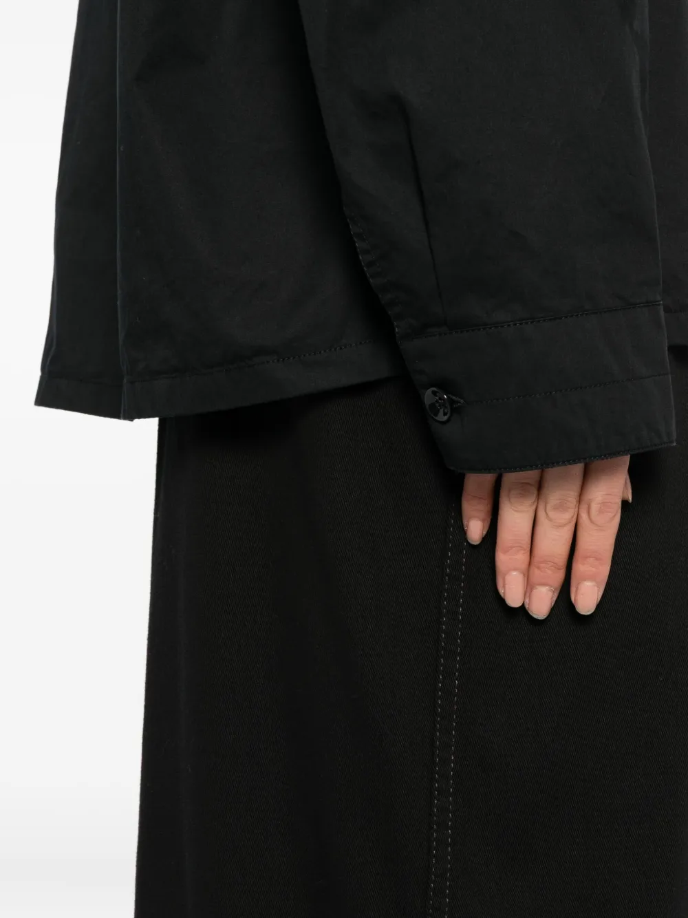LEMAIRE Blouse met lange mouwen Zwart
