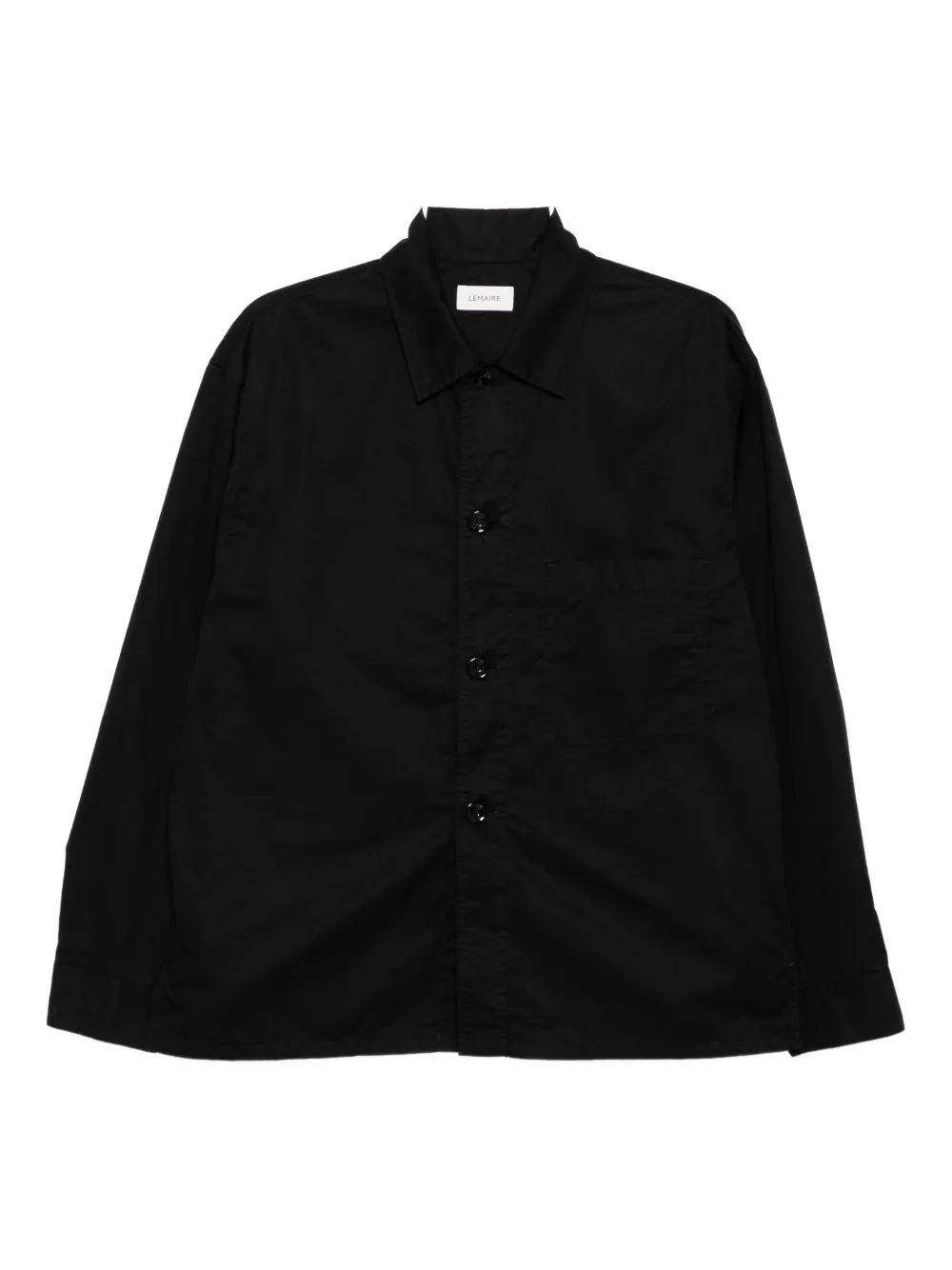 LEMAIRE Blouse met lange mouwen Zwart