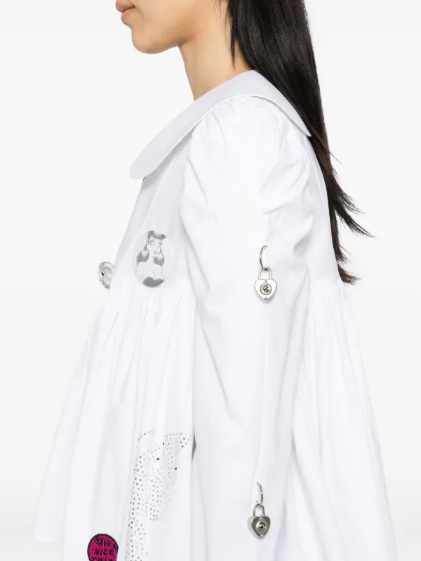 Chopova Lowena Alibi ブラウス | ホワイト | FARFETCH JP