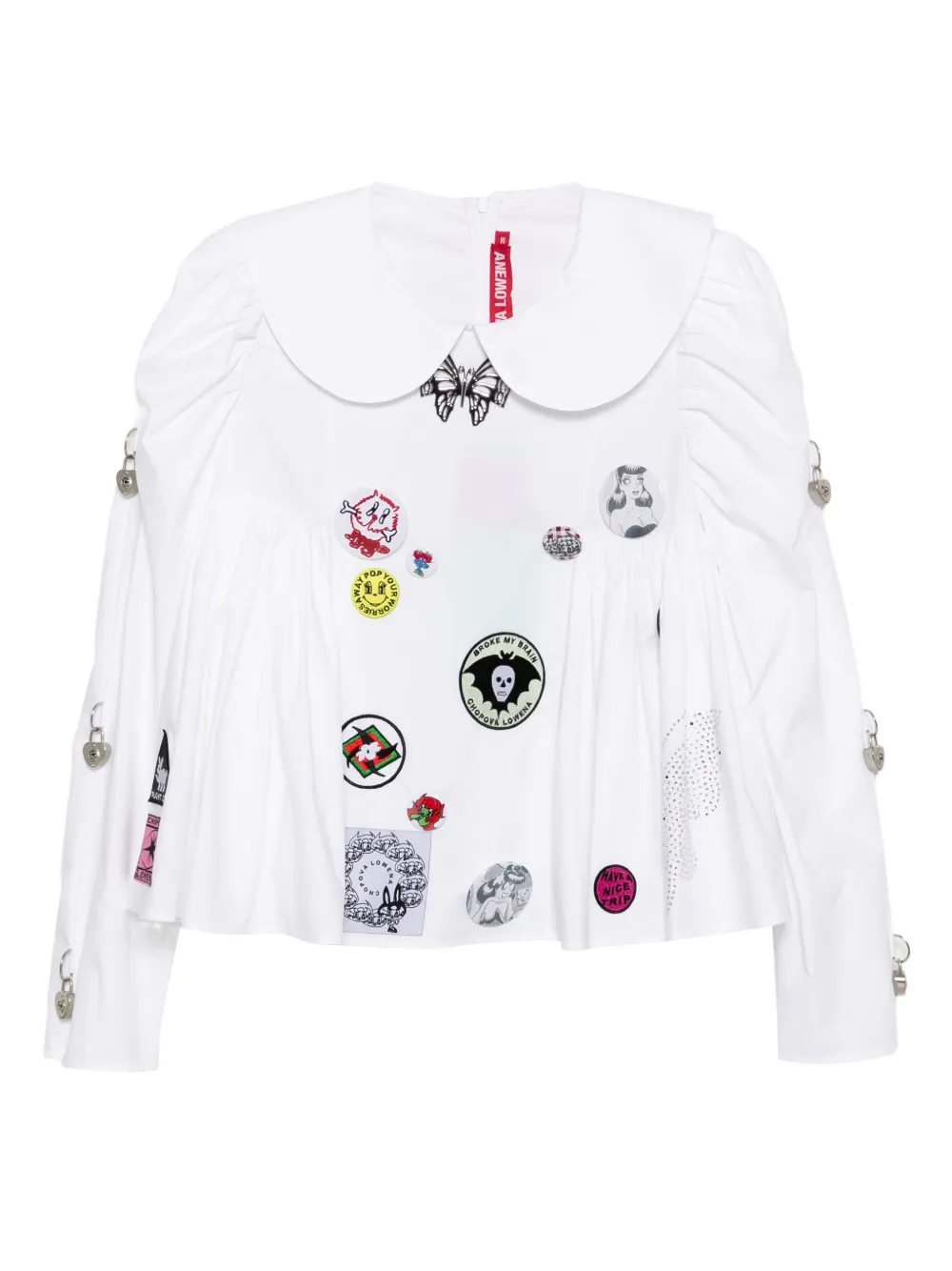Chopova Lowena Alibi Blouse In Multi