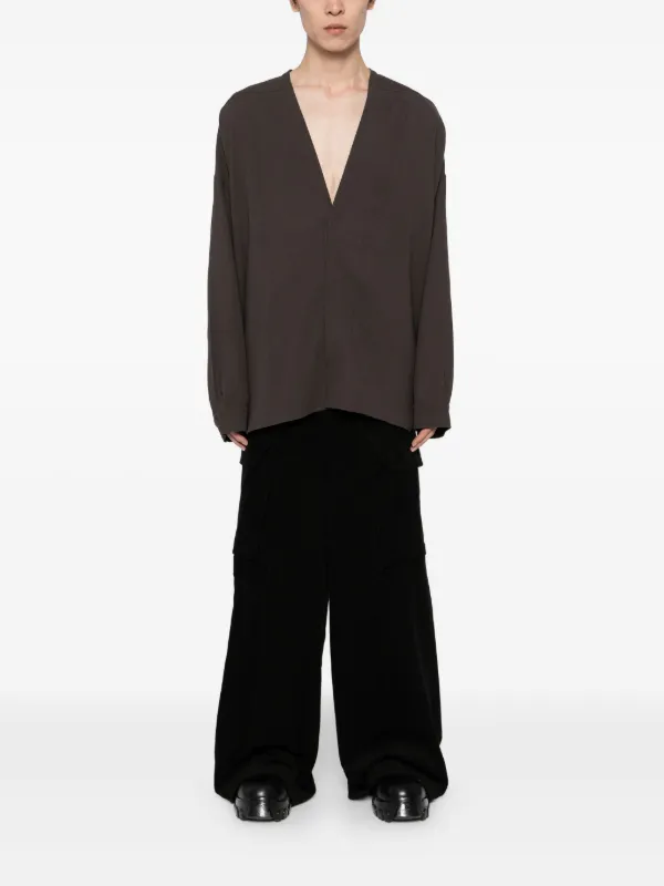 トップス Rick Owens FOG LARRY SHIRTS LIDO SIZE 48 Rick Owens FOG LARRY SHIRTS LIDO SIZE 48