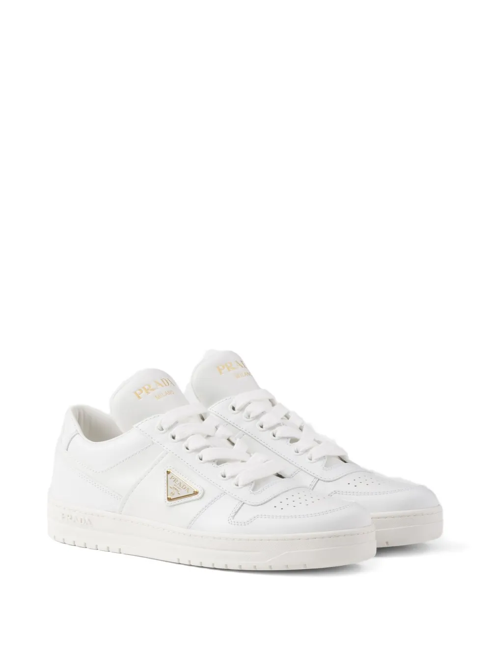 Prada Leren sneakers - Wit
