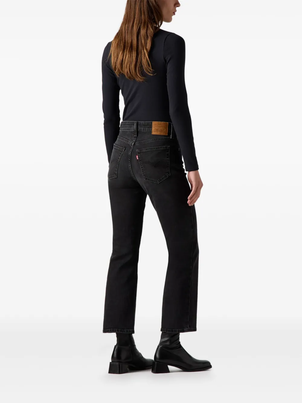 Levi's 725 Kick Boot jeans Zwart