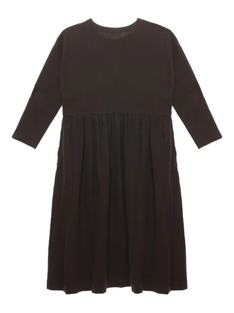 Uma Wang mellemlang Alexa kjole med lange ærmer