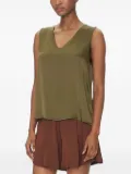 VICOLO V-neck sleeveless top - Green