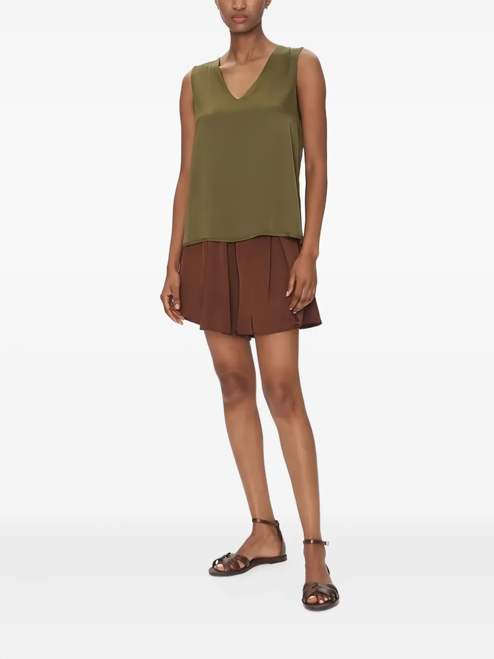 VICOLO V-neck sleeveless top | Vests & Tank Tops | Image 2