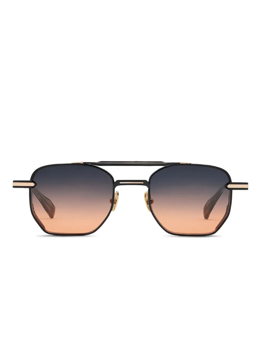 T Henri Eyewear Lusso ジオメトリック サングラス - ブラック T Henri Eyewear Lusso ジオメトリック サングラス - ブラック