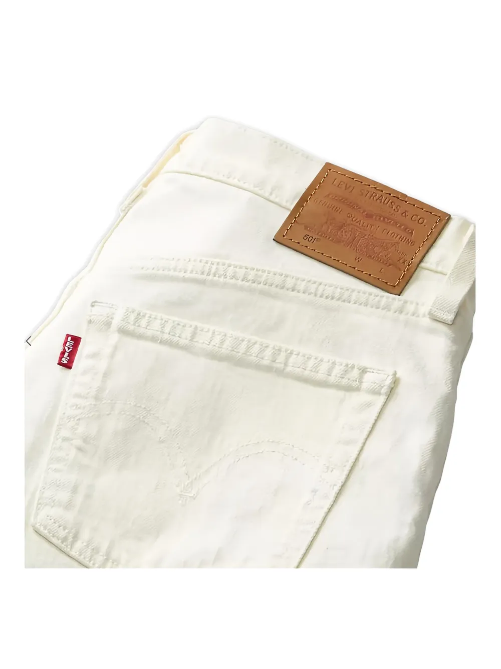 Levi's stretch-cotton jeans Beige