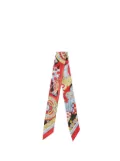 Hermès Pre-Owned 2015-2025 Les Murmures de la Foret Silk Twilly Scarf scarves - Red