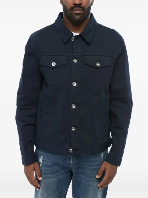 Brunello Cucinelli button-fastening denim jacket