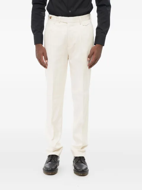 Brunello Cucinelli pantalones de vestir de seda