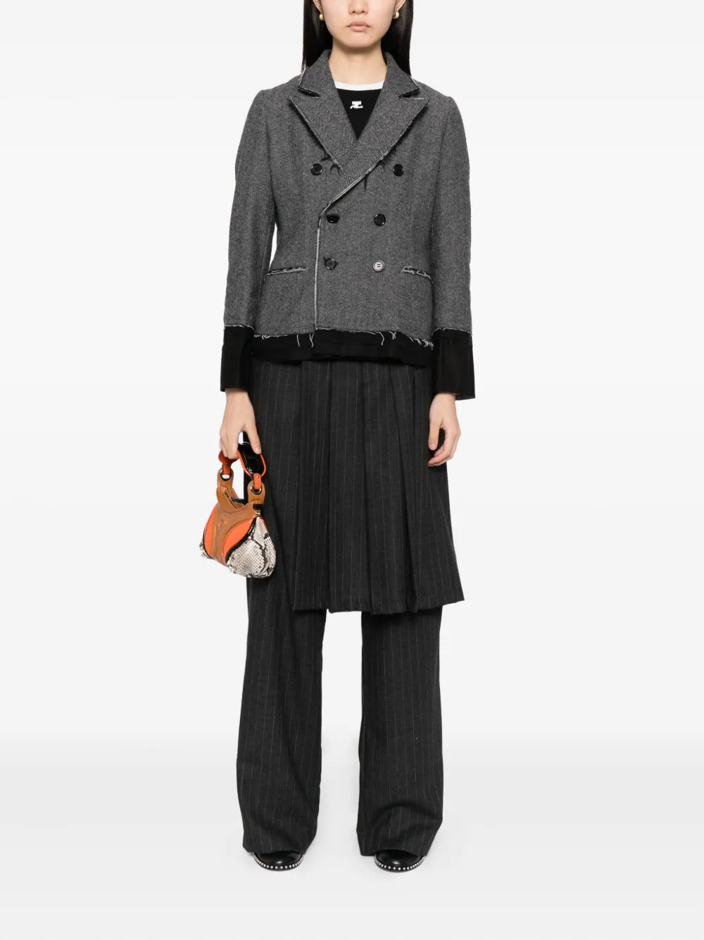 Undercover layered jacket | Blazers | Image 2