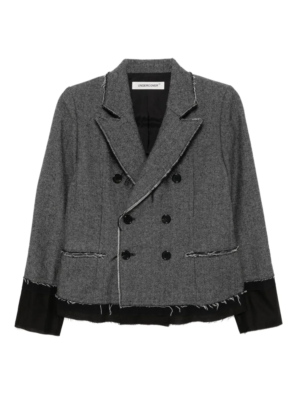 Undercover layered jacket | Grey | Image 1