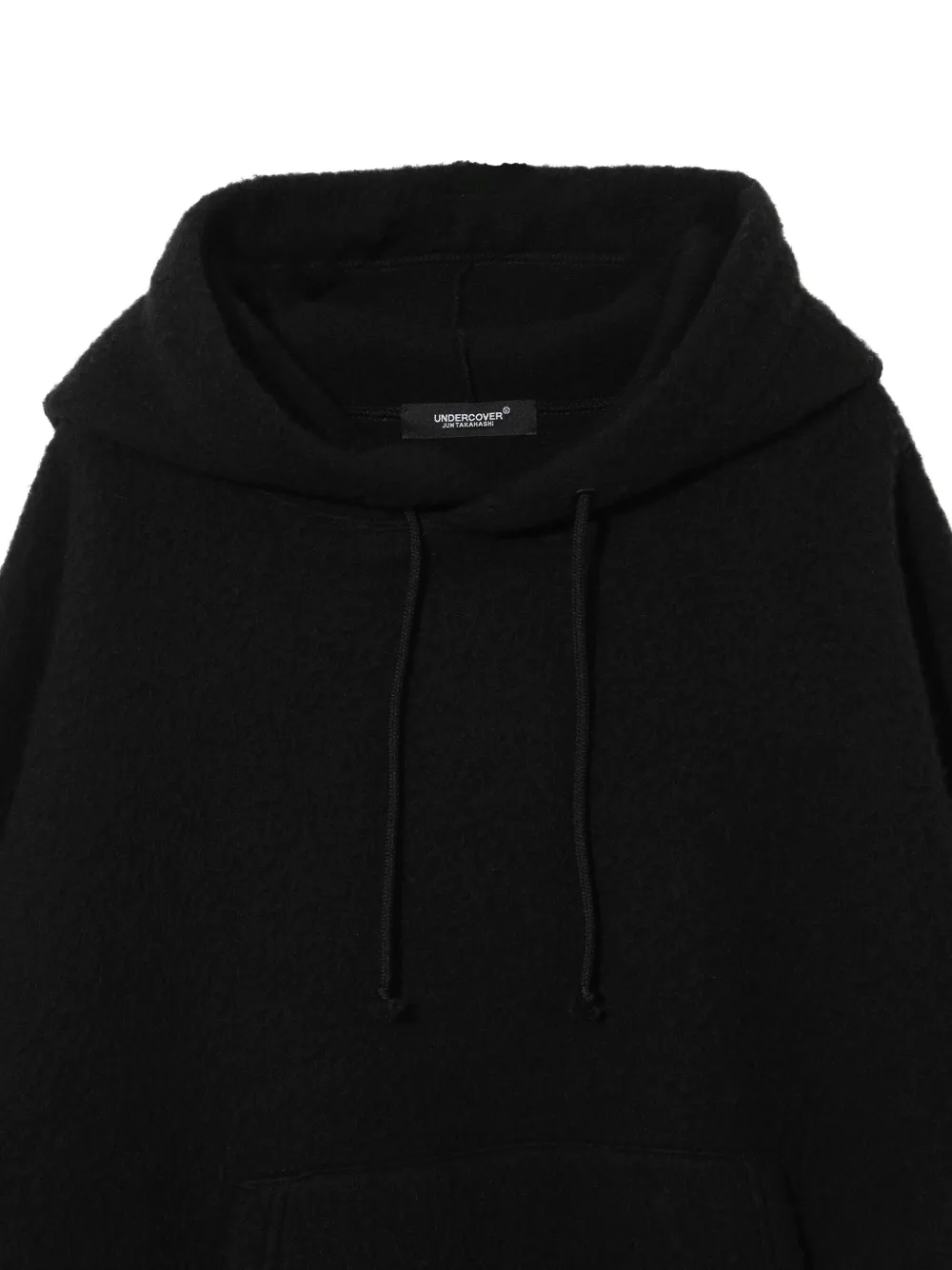 Undercover Hoodie met textuur Zwart