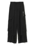 Undercover layered cargo trousers - Black